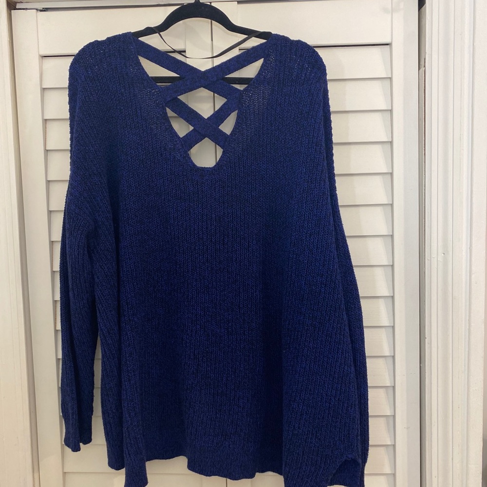 Cutout sweater